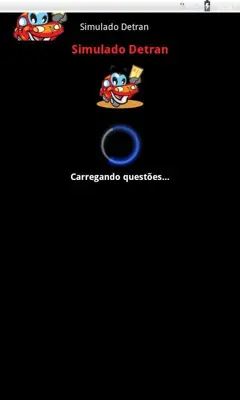Simulado Detran Free android App screenshot 0